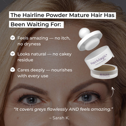 HairMagic+ Hairline Powder For Thinning Hair