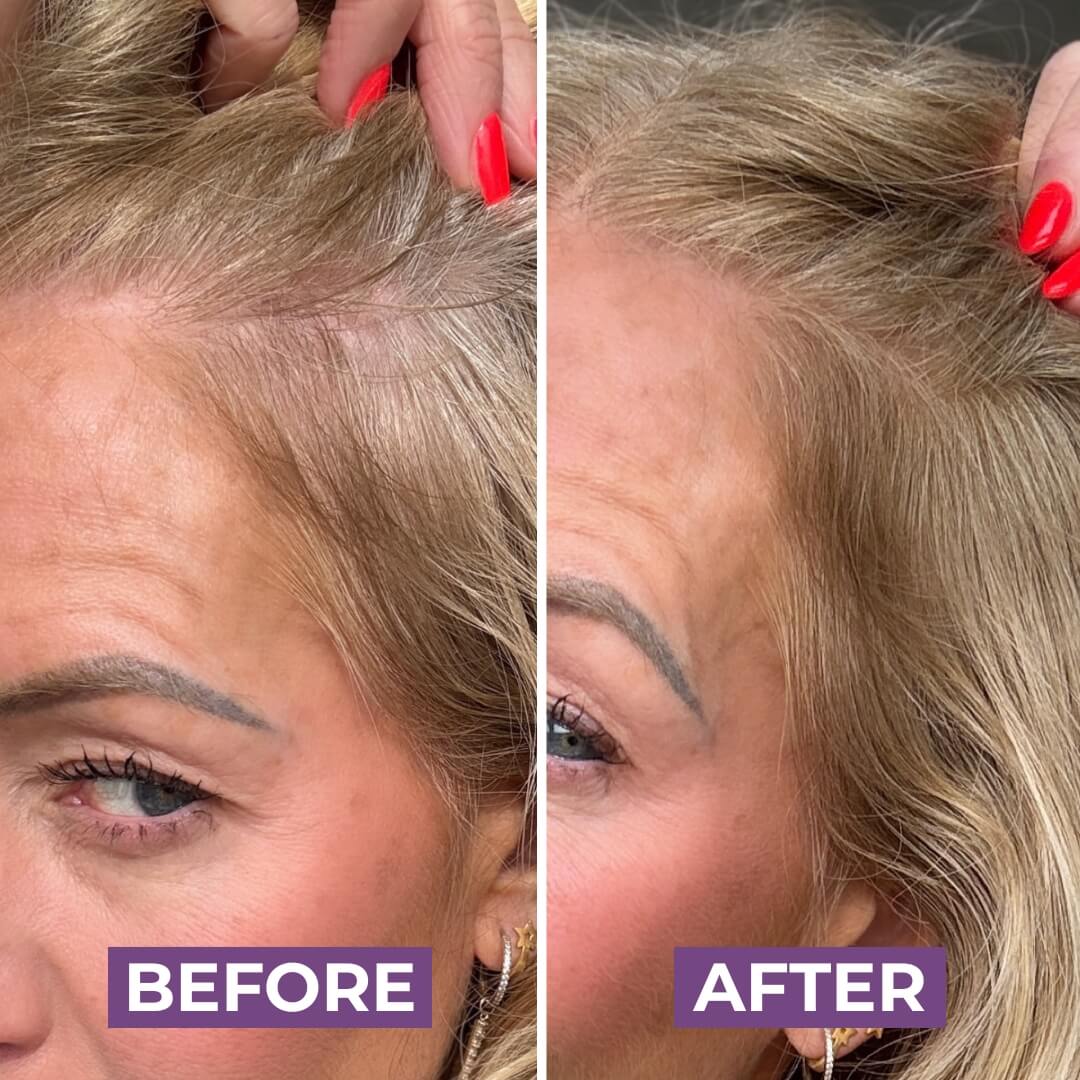 Mascara + Eyeliner + Hairline Powder