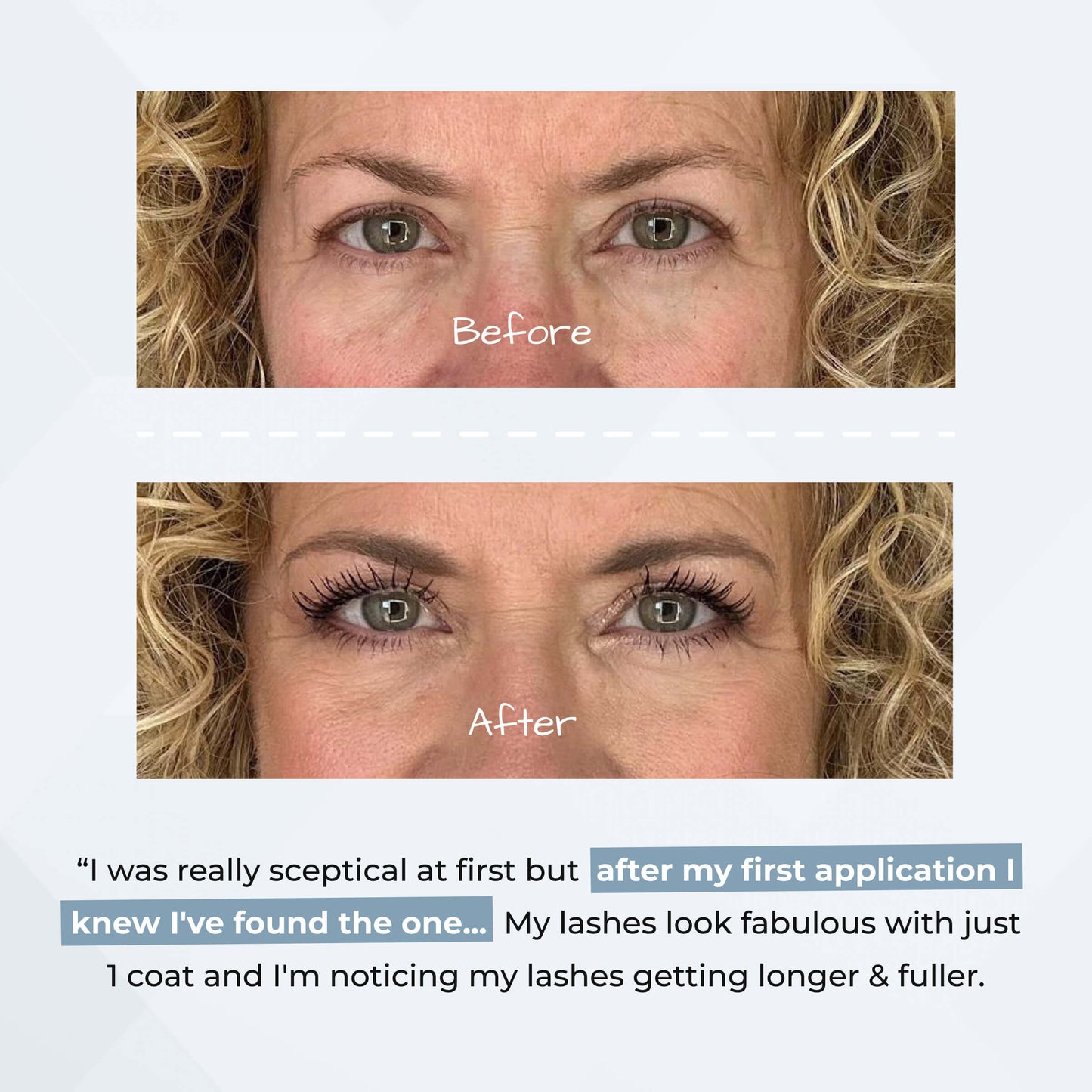 Lash Growth Mascara For Sensitive Eyes & Thinning Lashes