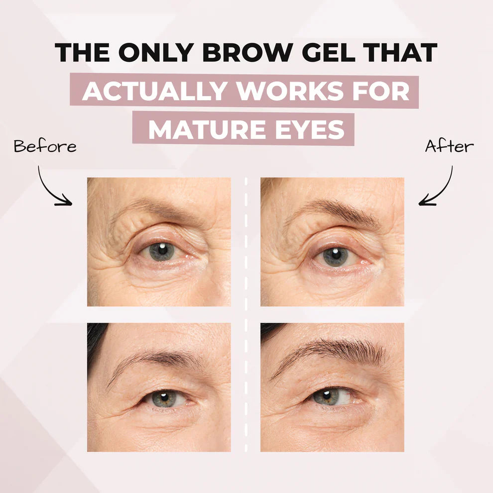 Mascara + Hairline Powder + Brow Gel