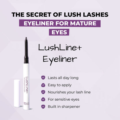 Mascara + Eyeliner + Hairline Powder