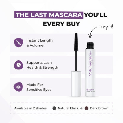 2x VolumeCare+ Mascara